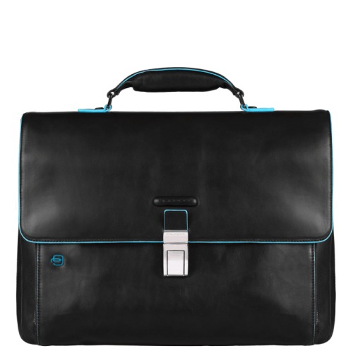 Кожаная сумка Piquadro Blue Square CA3111B2/N 41 x 30 x 10 см
