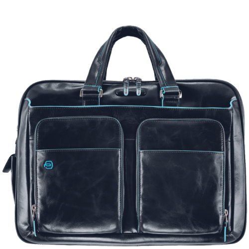 Кожаная сумка Piquadro Blue Square CA2765B2/BLU2 41 x 30,5 x 16 см