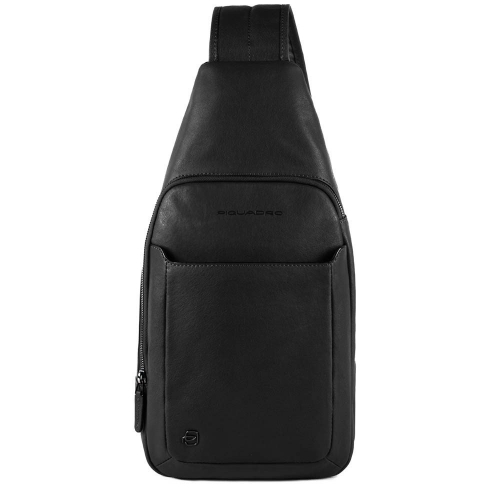 Кожаный мужской рюкзакPiquadro Black Square CA4827B3/N 39 x 20 x 10 см
