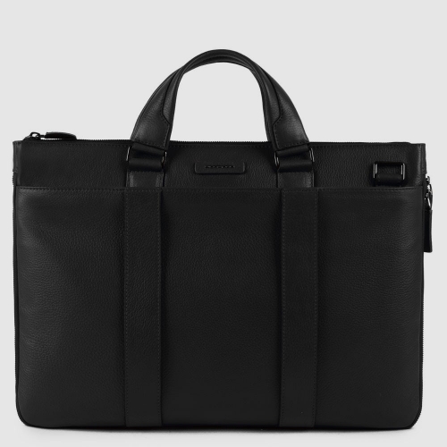 Деловая сумка Piquadro CA4021MOS/N кожаная черная42 x 30 x 3,5 см