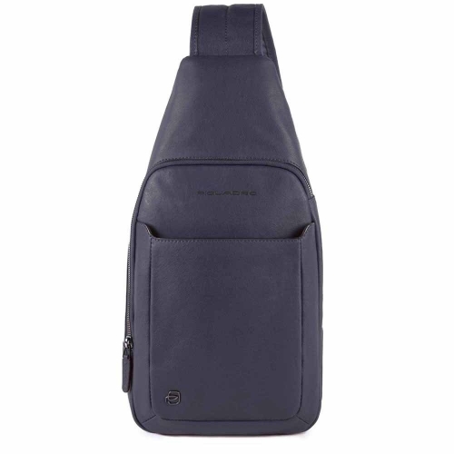 Кожаный мужской рюкзакPiquadro Black Square CA4827B3/BLU4 39 x 20 x 10 см