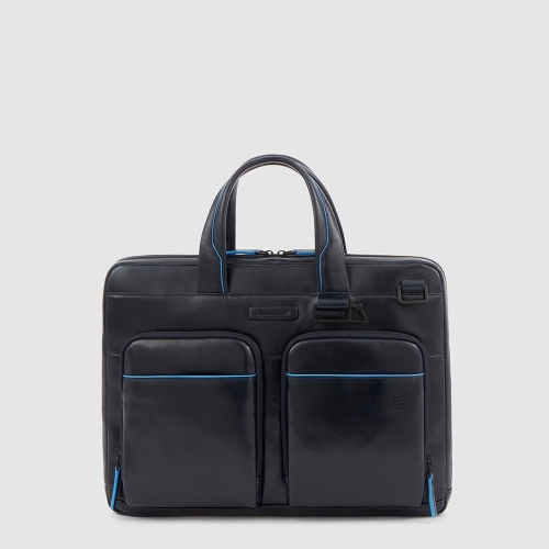Синяя сумка 37 x 27 x 7 см