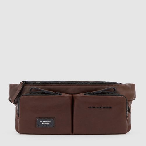 Кожаная сумка Piquadro Harper CA2174AP/TM 32 x 14 x 8 см