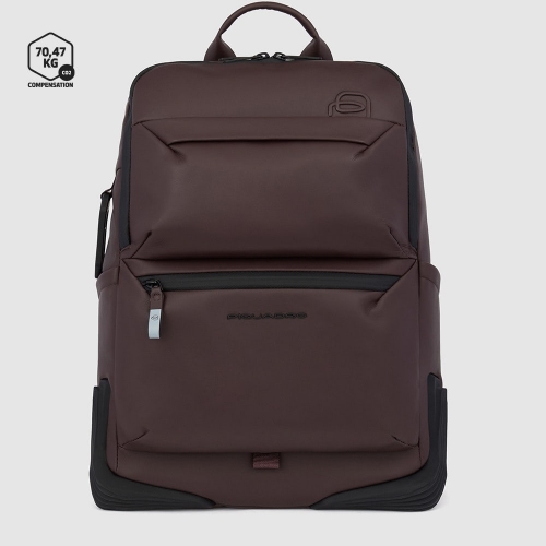 Рюкзак для ноутбука мужскойБордовый, Коричневый42 x 35 x 14 см