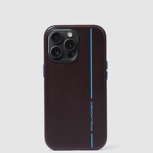 Кожаный чехол Piquadro AC6438B2/MO для iPhone® Pro 15 6,1'' коричневый15 x 7,5 x 1,1 см