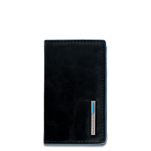 Чехол для визиток Piquadro PP1263B2/N на магните черный Blue Square 10 x 6 x 1,5 см