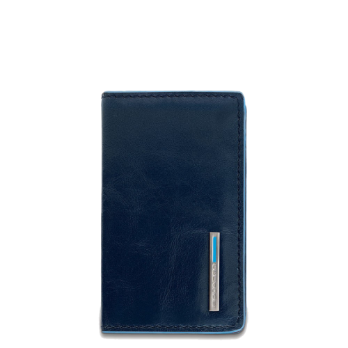 Чехол для визиток Piquadro PP1263B2/BLU2 на магните темно-синий Blue Square 10 x 6 x 1,5 см