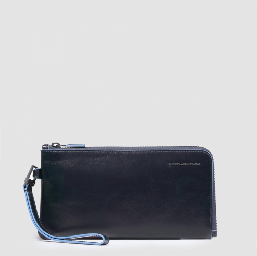 Портмоне Piquadro AC2648B2R/BLU2 горизонтальное темно-синее22,5 x 11,5 x 1,5 см 