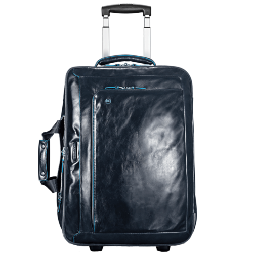 Дорожная сумка Piquadro BV2960B2/BLU2 кожаная темно-синяя Blue Square 55 x 38,5 x 23 см