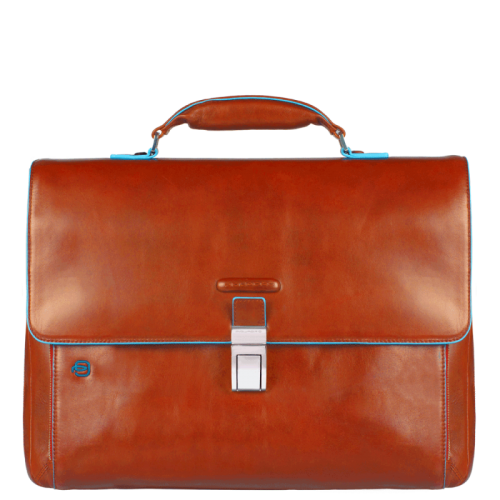 Портфель Piquadro CA3111B2/AR кожаный оранжевый41 x 30 x 10 см