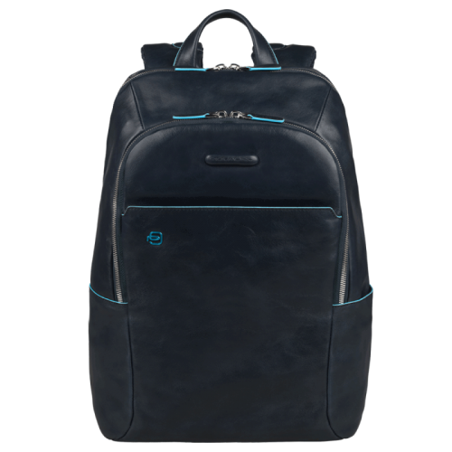 Рюкзак Piquadro CA3214B2/BLU2 кожаный темно-синий39 x 27,5 x 15 см