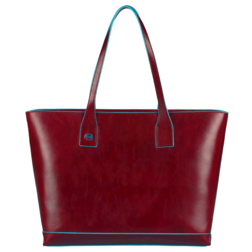 Женская сумка Piquadro BD3336B2/R кожаная красная Blue Square 35,5 x 29 x 16 см
