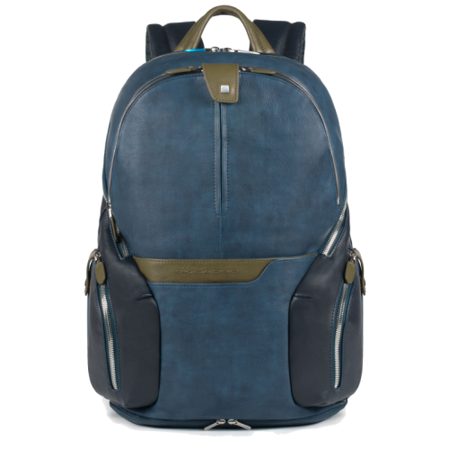 Рюкзак Piquadro CA2943OS02/BLU кожаный синий28,5 x 42,5 x 17 см 