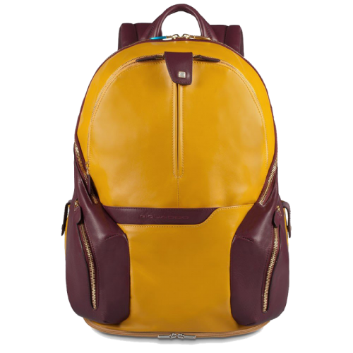 Рюкзак Piquadro CA2943OS17-GB0 кожаный желтый28,5 x 42,5 x 17 см
