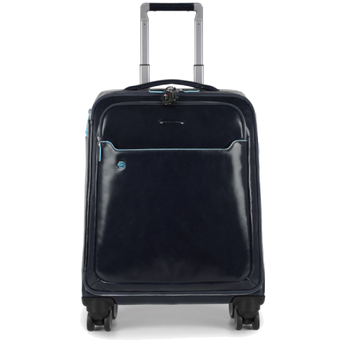 Дорожная сумка Piquadro BV3849B2/BLU2 кожаная темно-синяя56 x 41,5 x 20 см