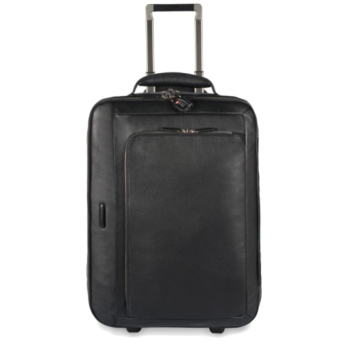 Дорожная сумка Piquadro BV2960MO/N кожаная черная Modus 38 x 51 x 23 см