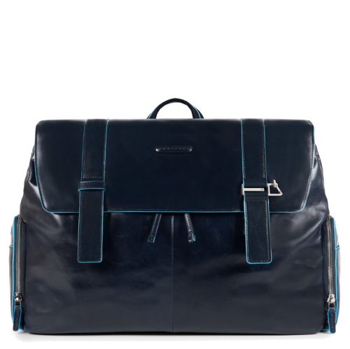 Сумка-рюкзак Piquadro CA3779B2/BLU2 кожаная темно-синяя31 х 42 х 18,5 см