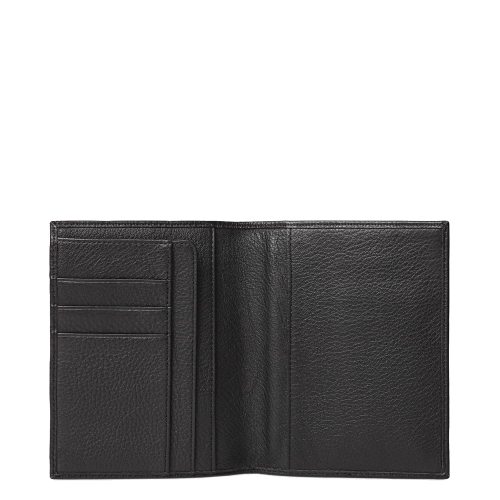 Обложка для паспорта Piquadro PP1660MO/N черная Modus 10,5 x 14 x 1,2 см