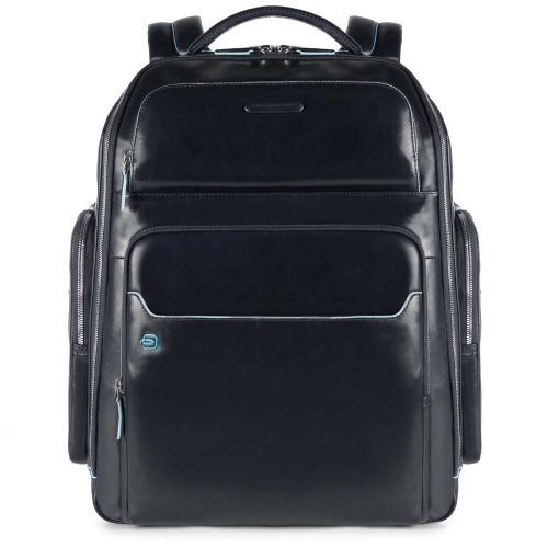 Рюкзак Piquadro CA3998B2/BLU2 кожаный темно-синий43,5 x 34 х 18,5 см