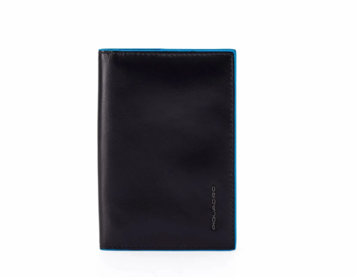 Обложка для паспорта Piquadro PP5255B2/N черная13,5 х 9 х 0,5 см