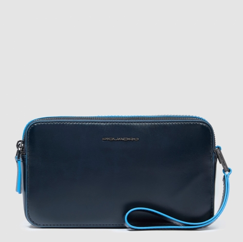 Многофункциональное портмоне Piquadro AC4221B2/BLU2 с двумя отделениями синее21 x 12 x 5 см