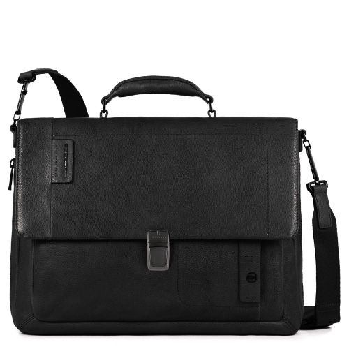 Портфель Piquadro CA3111P15S/N кожаный черный41 x 29 x 11,5 см