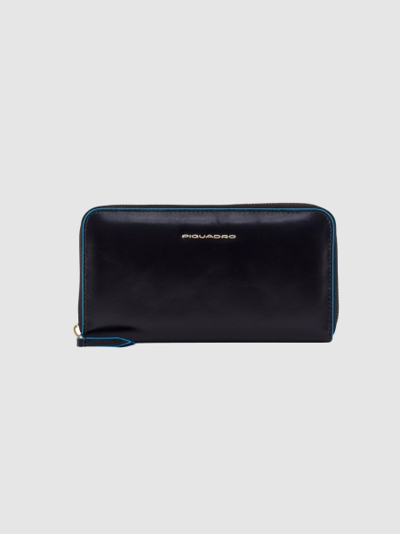 Портмоне Piquadro PD1515B2R/N горизонтальное черное19 x 10 x 2,2 см