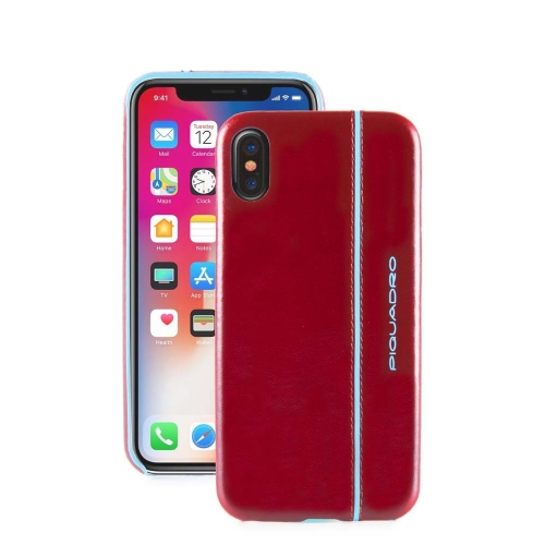 Чехол Piquadro AC4511B2/R кожаный для iPhone X/XS14,5 x 7,5 x 1 см