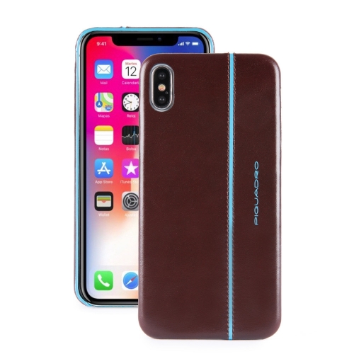 Чехол Piquadro AC4753B2/MO кожаный для iPhone XS max 6.5"16 x 8 x  1 см