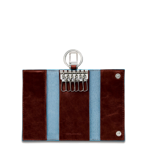 Ключница Piquadro PC1397B2/MO красно-коричневая6 х 12 х 2 см