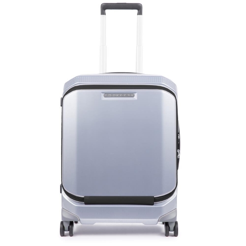 Чемодан для ручной клади с кодовым замком Piquadro BV4736CB/GR серый55 x 40 x 22,5 см