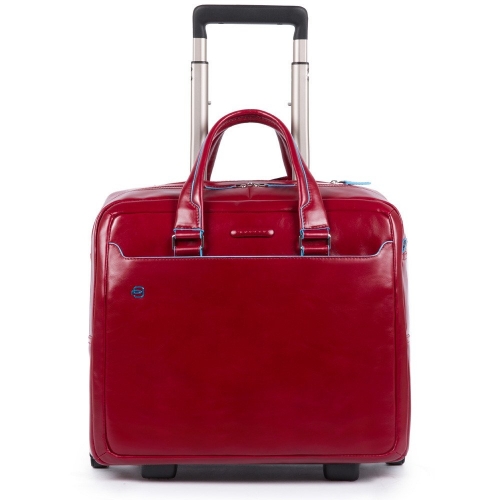 Дорожная сумка на колесах с выдвижной ручкой Красный 40 х 36 х 16 см