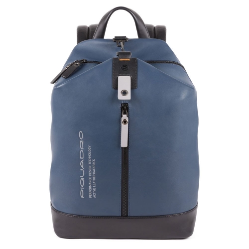 Рюкзак Piquadro CA4544DT/BLU кожаный синий41,5 x 29 x 17 см