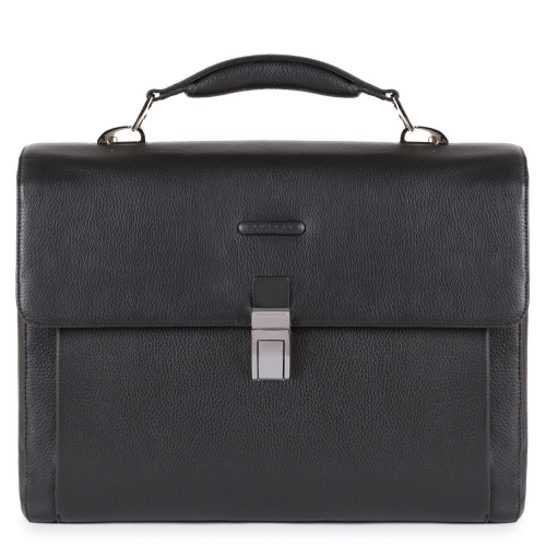 Черный мужской портфель 41 x 31 x 17 см