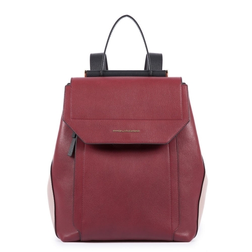 Женский кожаный рюкзак Piquadro CA4579W92/R бордовый32 x 25 x 16 см