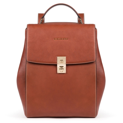 Рюкзак женский кожаный Piquadro CA5278DF/CU коричневый34 x 25 x 16 см