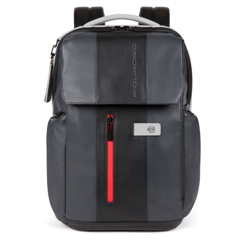 Кожаный бизнес рюкзак Piquadro CA5543UB00/GRN черно-серый43 x 31 x 16 см 