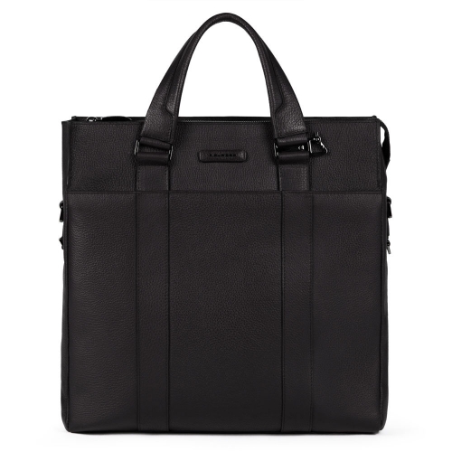 Кожаная вертикальная сумка Piquadro CA5240MOS/N черная Modus Special 34,5 х 34 х 8 см