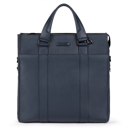 Кожаная вертикальная сумка Piquadro CA5240MOS/BLU синяя Modus Special 34,5 х 34 х 8 см