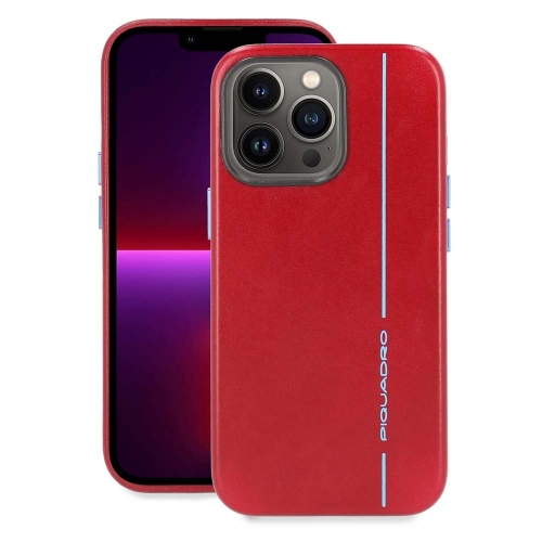 Чехол кожаный для iPhone 13 PRO 6,1" Piquadro AC5897B2/R красный15 x 7,5 x 1,1 см