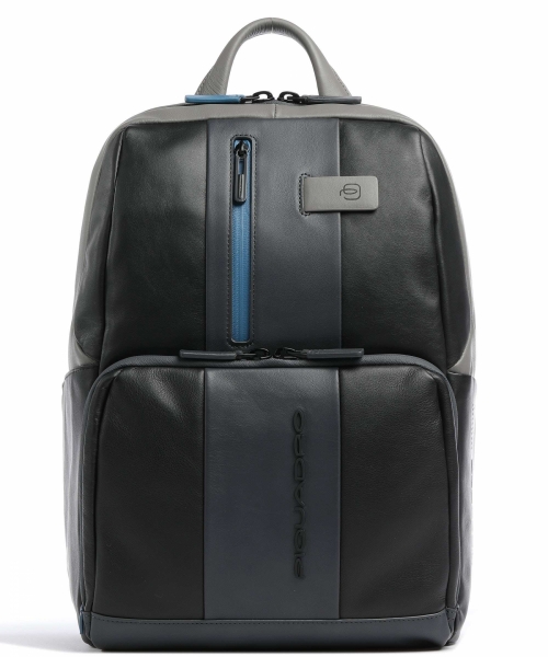 Бизнес-рюкзак кожаный Piquadro CA3214UB00/NGR серо-черный39 x 29 x 15 см