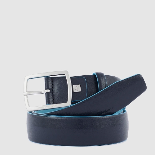 Ремень Piquadro CU5920B2/BLU2 мужской темно-синий Blue Square 125 x 3,5 см