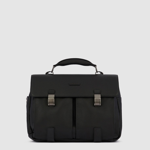Черный мужской портфель 43 x 32 x 13 см