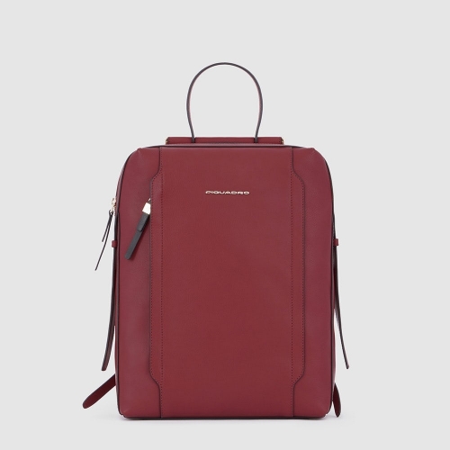 Женский кожаный рюкзак Piquadro CA4576W92/R6 тёмно-красный Circle 36,5 x 28 x 12,5 см