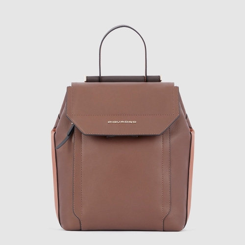 Женский кожаный рюкзак Piquadro CA4579W92/MAR коричневый Circle 32 x 25 x 16 см