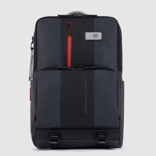 Рюкзак кожаный Piquadro CA5939UB00AIR/GRN черно-серый Urban 44 x 30 x 16 см