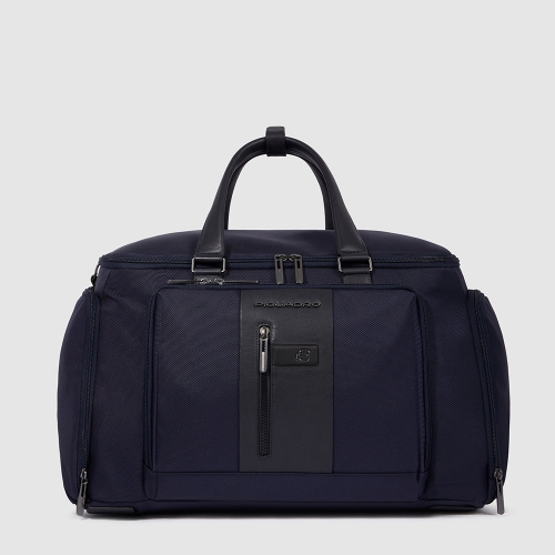 Дорожная сумка-рюкзак Piquadro BV6305BR2/BLU нейлон/кожа синяя Brief2 51 х 30 х 28 см