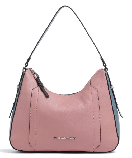Компактная женская сумка Piquadro CA6337W92/ROG кожаная розовая29.5 х 23 х 6.5 см