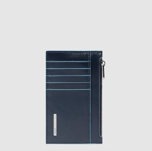 Чехол Piquadro PP6561B2R/BLU2 для банковских карт синий Blue Square 13.5 x 8.0 x 1.0 см