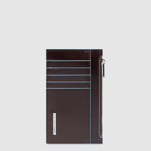 Чехол Piquadro PP6561B2R/MO для банковских карт коричневый Blue Square 13.5 x 8.0 x 1.0 см
